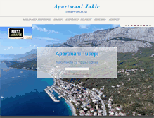 Tablet Screenshot of apartmanitucepi.com